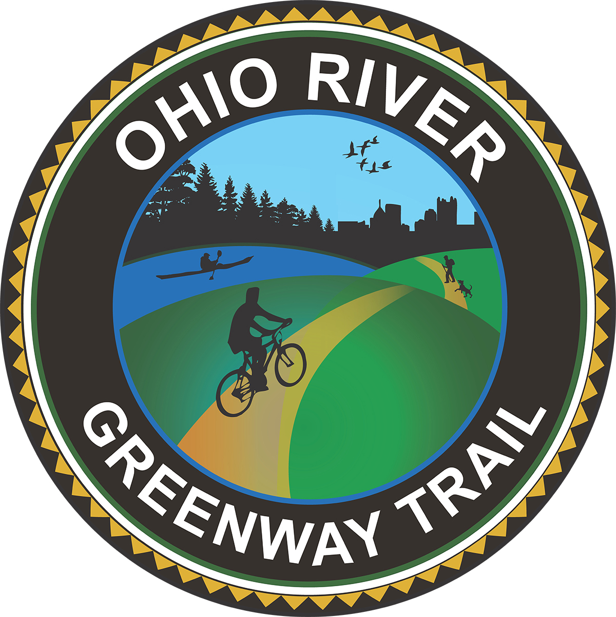 Ohio River Greenway Trail Logo